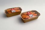 carrot packaging - cardboard tray
