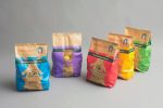 potatoes packaging - paper film on reel
